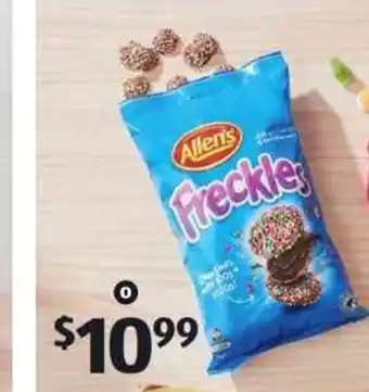 ALDI Allen's Freckles, Jaffas Or Fantales 1Kg offer