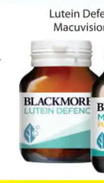 Chemist Discount Centre Blackmores Lutein Defence 60 Tablets offer