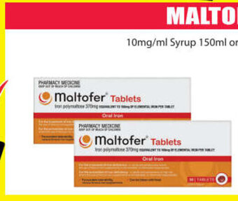 Maltofer 100mg 30 Tablets