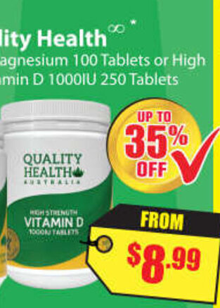 Chemist Discount Centre Quality Health High Strength Vitamin D 1000IU 250 Tablets offer