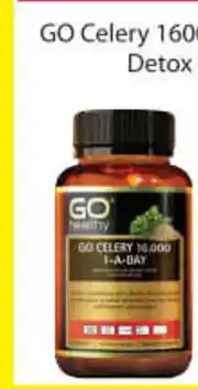 Go Healthy GO Celery 16000mg VegeCapsules 1-A-Day 60 Capsules