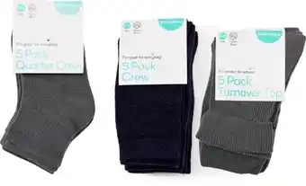 Brilliant Basics Kids 5-Pack School Socks