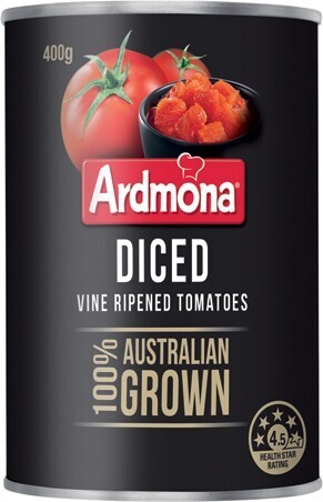 IGA Ardmona 100% Australian Grown Tomatoes 400-410g Selected Varieties offer