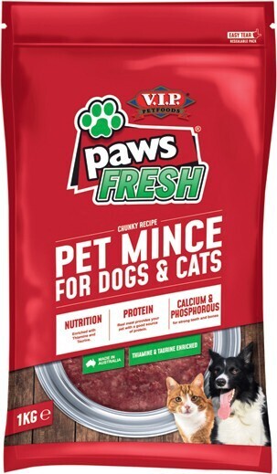 IGA Paws Mince Lean Reseal 1kg (From the Meat Dept.) offer