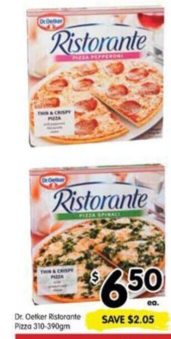 Dr. Oetker Ristorante Pizza 310-390gm