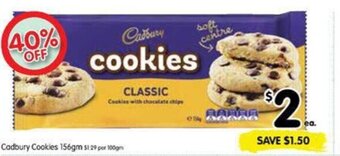 Cadbury Cookies 156gm