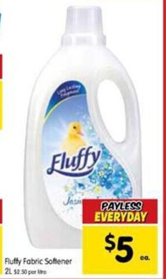 Spar Fluffy Fabric Softener 2L offer