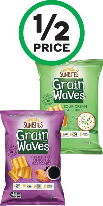 Sunbites Grain Waves 170g