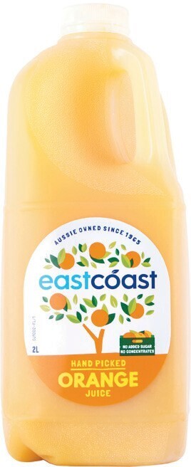 Woolworths Eastcoast Juice 2 Litre offer