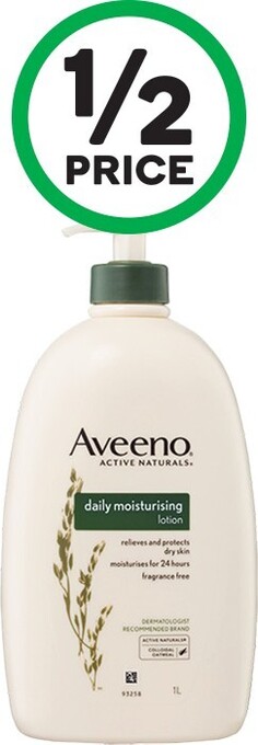 Woolworths Aveeno Daily Moisturising Lotion 1 Litre offer