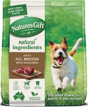 Woolworths Nature’s Gift Sustain Dry Dog Food 6 kg offer