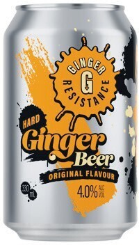 Woolworths Ginger Resistance Ginger Beer Cans 10x330ml offer