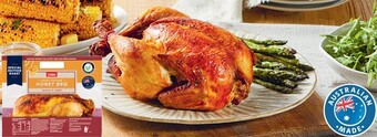 Coles Coles Honey BBQ Hot Roast RSPCA Approved Chicken offer