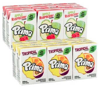 Prima Fruit Drink 6x200mL