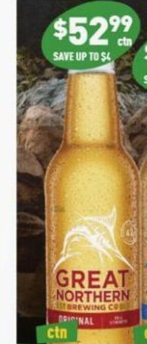 Great Northern Original Bottle 24x330ml