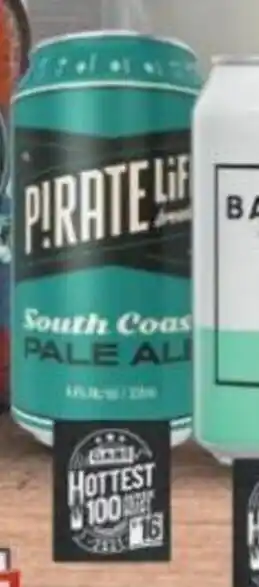 South Coast Pale Ale Pirate Life Brewing