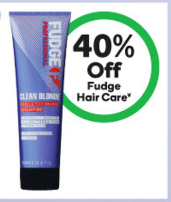 Woolworths Fudge Clean Blonde Shampoo 250ml offer