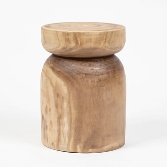 Kobe Wooden Stool by M.U.S.E.