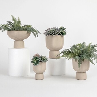 Pillow Talk Circa Natural Planter by Habitat offer