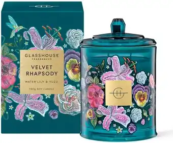 Pillow Talk Glasshouse Velvet Rhapsody Candle 380g by Glasshouse offer