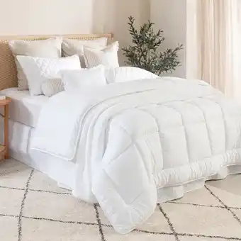 Pillow Talk So Soft Microfibre 450gsm Quilt by Hilton offer