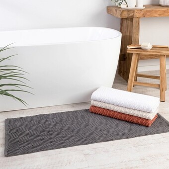 Pillow Talk Lomond Bath Runner by Habitat offer