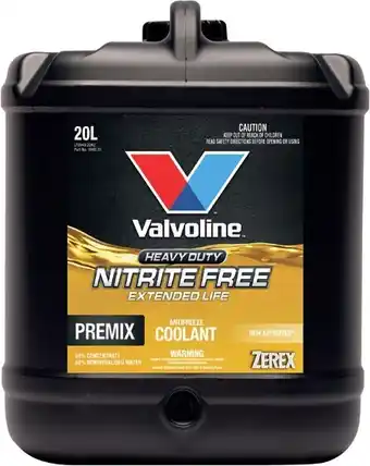 Truckline Valvoline Nitrite Free Extended Life Coolant offer