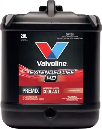 Truckline Valvoline Heavy Duty Extended Life Coolant offer