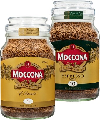 BIG W Moccona Coffee Varieties 400g offer