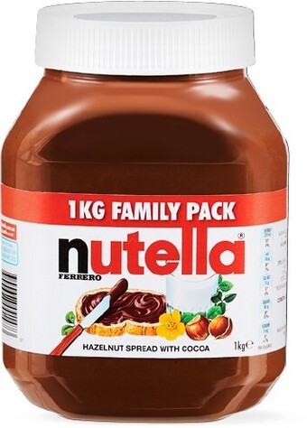 BIG W Nutella Family Pack 1kg offer