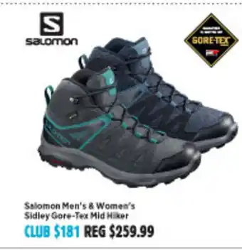 Anaconda Salomon Men's & Women's Sidley Gore-Tex Mid Hiker offer