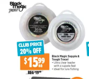 Black Magic Supple & Tough Tracel