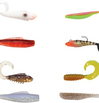 Anaconda Soft Plastics by ZMan & Squidgies offer