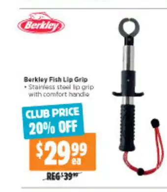 Anaconda Berkley Fish Lip Grip offer