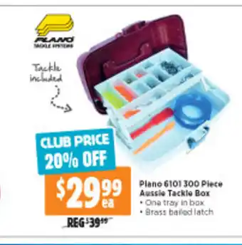 Anaconda Plano 6101 300 Piece Aussie Tackle Box offer