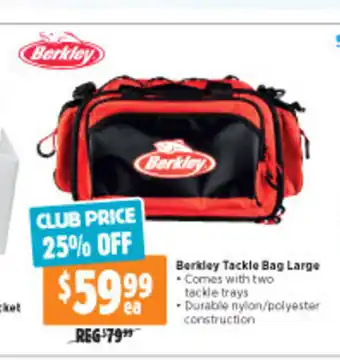 Anaconda Berkley Tackle Bag Large offer