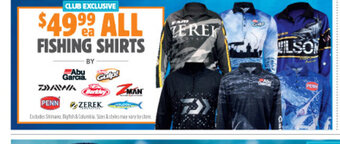 Anaconda Fishing Shirts offer