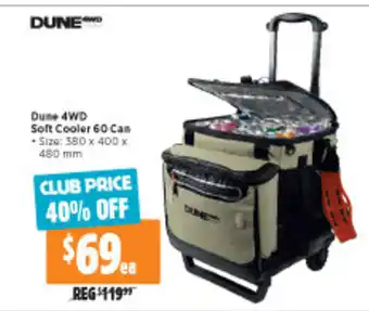 Anaconda Dune 4WD Soft Cooler 60 Can offer