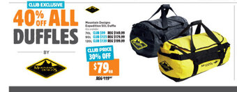 Anaconda Mountain Designs Expedition 50L Duffle offer