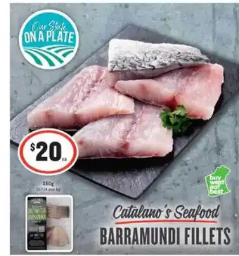 IGA Barramundi Fillets offer