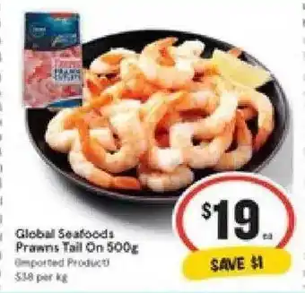 IGA Prawns Tail On offer