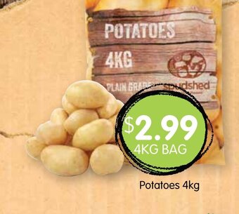 Spudshed Potatoes 4kg offer