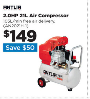 Repco 2.0HP 21L Air Compressor offer