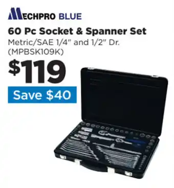 Repco 60 Pc Socket & Spanner Set offer