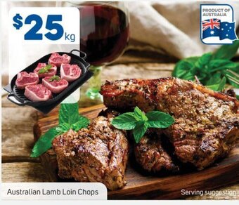 Foodland Australian Lamb Loin Chops offer