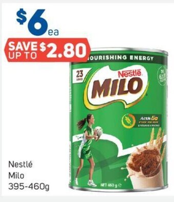 Foodland Nestle Milo 395-460g offer