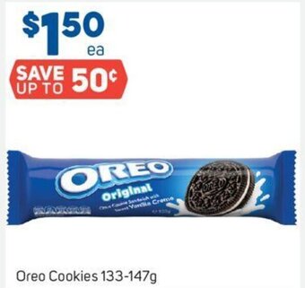 Foodland Oreo Cookies 133-147g offer
