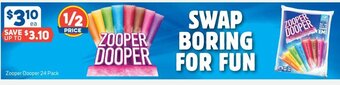 Foodland Zooper Dooper 24 Pack offer
