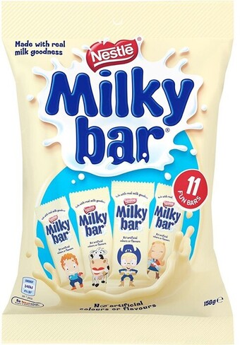 BIG W Nestle Milky Bar 11 Piece Share Pack 158g offer