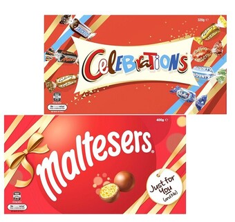 BIG W Mars Assorted Gift Boxes 320g-400g offer